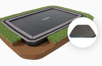 North In Ground Trampoline + Safety Net