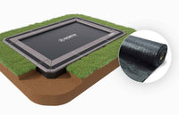 North In Ground Trampoline + Safety Net