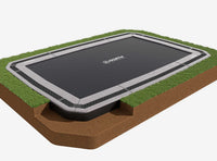 North In Ground Trampoline + Safety Net