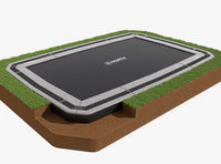 North In Ground Trampoline + Safety Net